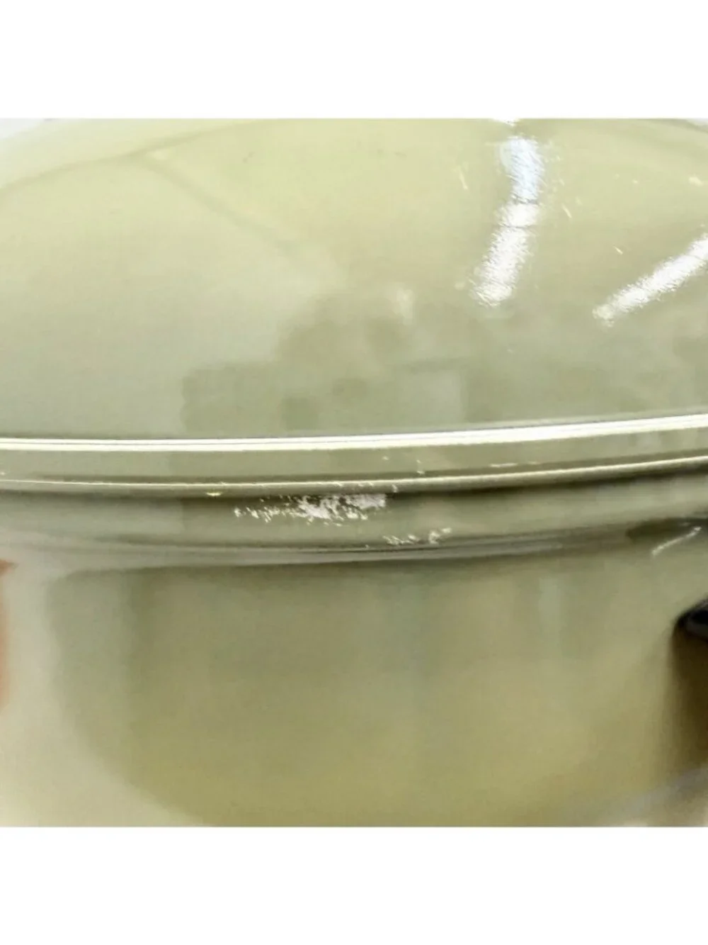 Mirro MCM Avocado Green Bun Warmer Server ColorMode Aluminum USA Vintage 9.5”